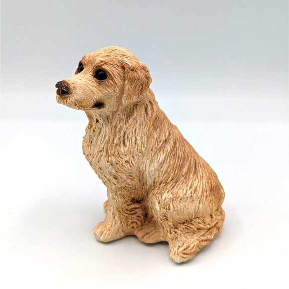 Vintage Stone Critters by United Design SC-092 GOLDEN RETRIEVER Figurine - Picture 2 of 5